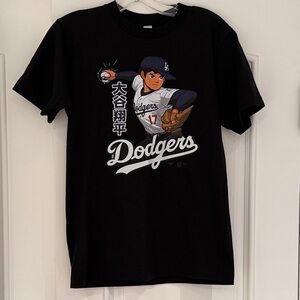 Black Dodgers Ohtani T-Shirt